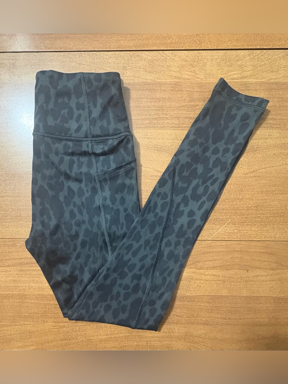 Women's Victoria Secret High-Rise Leopard Print Leggings - Black